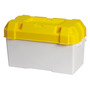 Battery box white/yellow moplen 120 A
